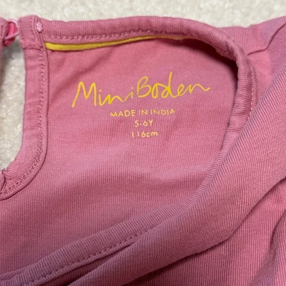 Mini Boden Pink Dress - Picture 5 of 8